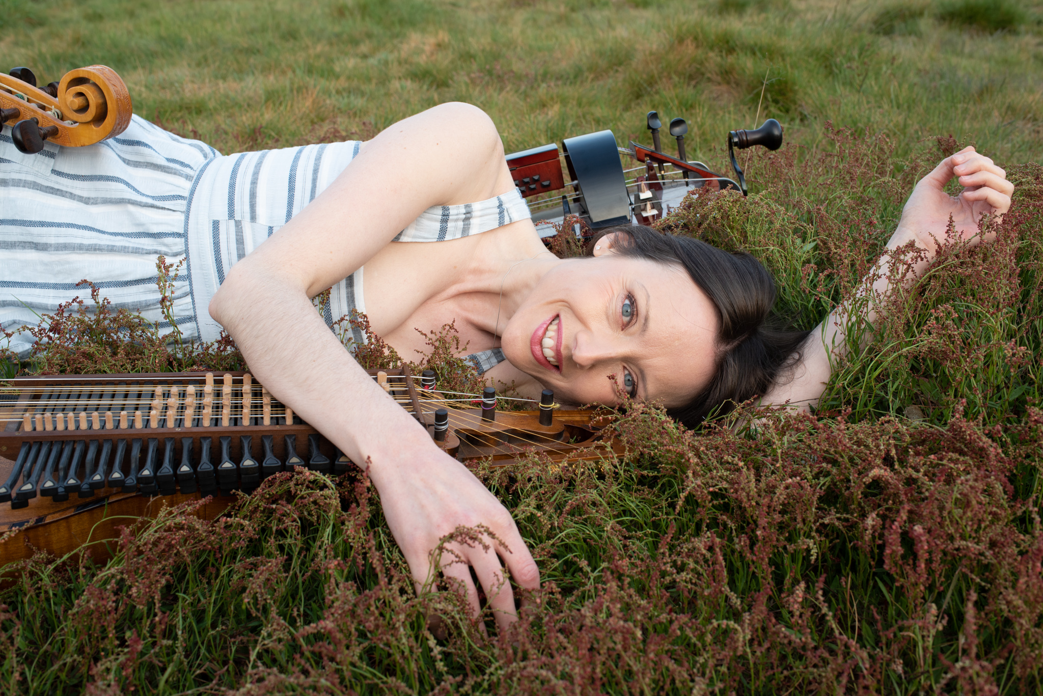 Anna in heather